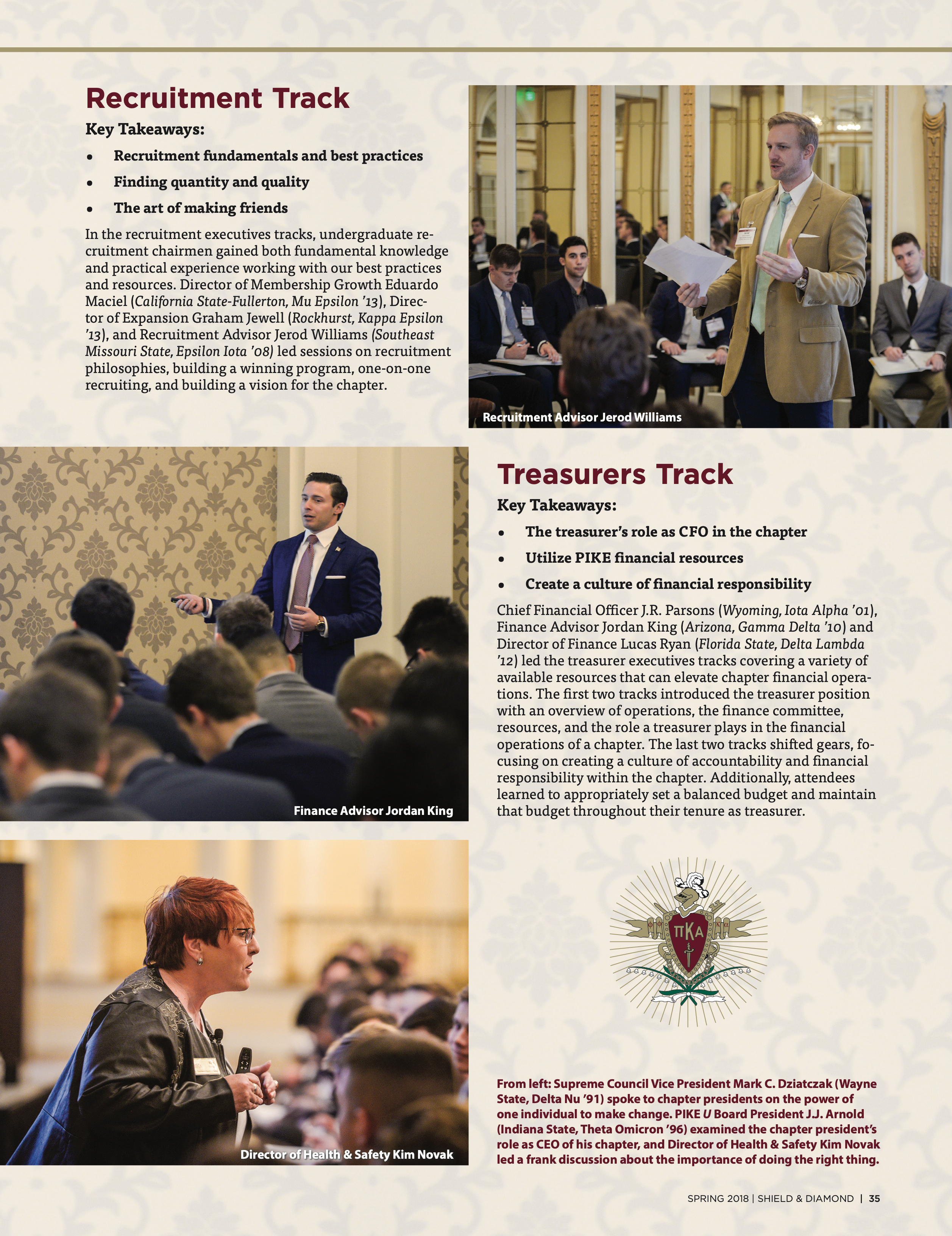 Pike University: Recruitment Track, Spring 2018